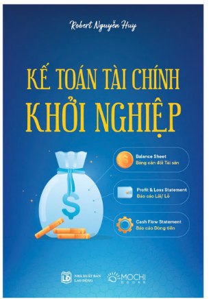 Bìa sách Kế toán tài chính khởi nghiệp — Robert Nguyễn Huy